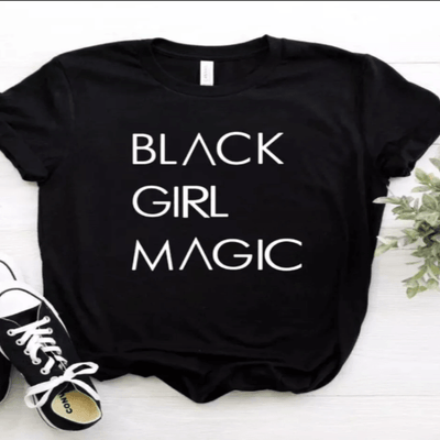 Black Girl Magic T-Shirt - Bossy Plans