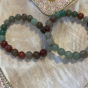 Multi Aventurine Bracelet 8mm (strength-courage-confidence-happiness)