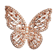 Diamond Butterfly Ring - Bossy Plans