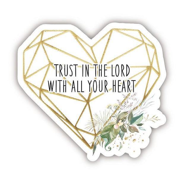 Trust in the Lord Decal - Bossy Plans