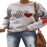Patch Love Sweatshirt - Bossy Plans