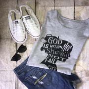 God is Within her T-shirt - Bossy Plans