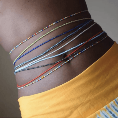 Waist beads (stretchy) - Bossy Plans