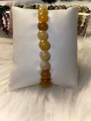 Yellow Jade Bracelet (happiness-success) - Bossy Plans