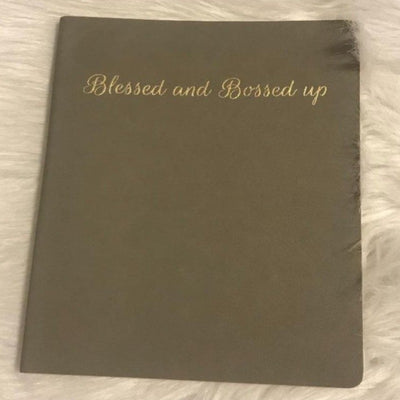 Blessed and Bossed up Journal - Bossy Plans
