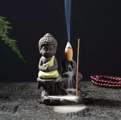 Sitting Buddha Incense Holder - Bossy Plans