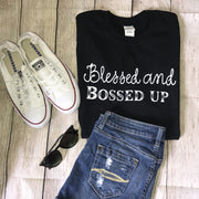 Blessed and Bossed Up T-shirt - Bossy Plans